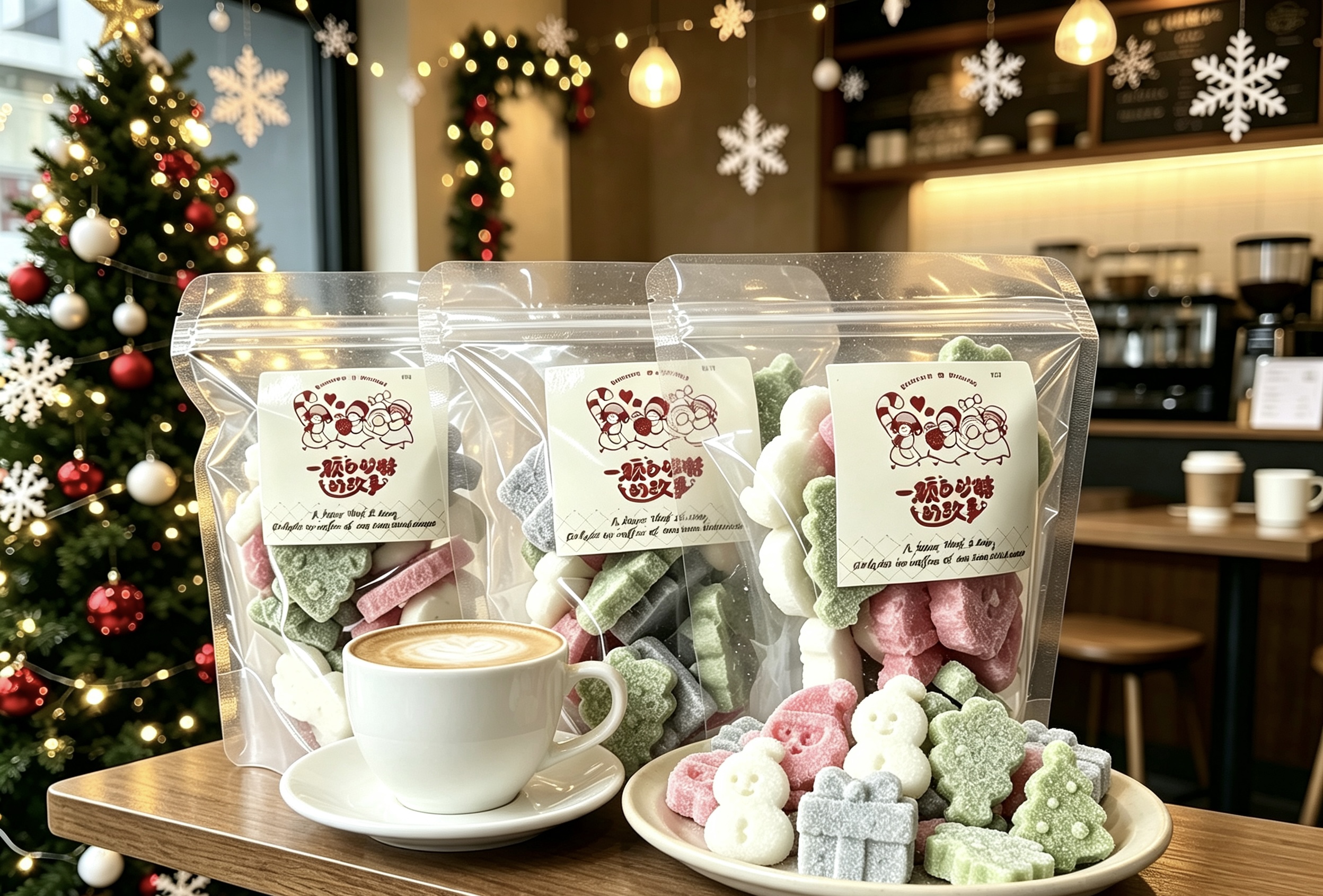 Hand Made Sugar Cube (Christmas）